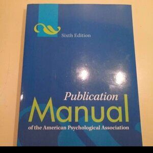 APA style manual